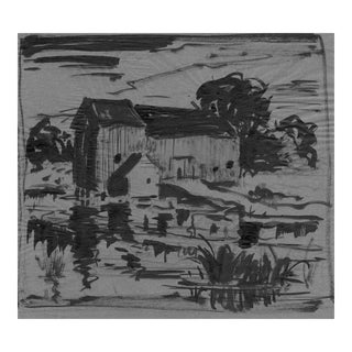 1930s Norman Kent Americana Drawing For Sale