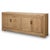 Lily's Living Capri Four-Door Tall Sideboard - Weathered Natural For Sale - Image 4 of 10