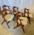 Mid-Century Modern Mid Century Danish Teak Dining Chairs Style Svend Madsen For Sale - Image 3 of 12
