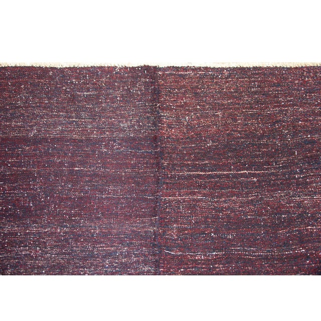 Mid 20th Century Vintage Persian Gabbeh Kilim Rug For Sale - Image 5 of 15