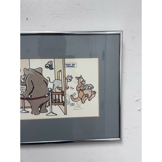 Circa 1985 Robert Marble "The Bank" Offset Lithograph + Signed Edition 20/750 For Sale In San Francisco - Image 6 of 13