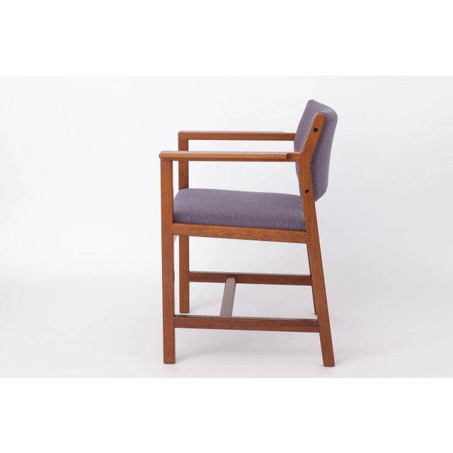 Set of Vintage Armchairs by Børge Mogensen for Fredericia Stolefabrik, 1960s For Sale - Image 5 of 11