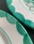 Ceramic Vintage Turquoise Majolica Plates Italy - Set of 4 For Sale - Image 7 of 7
