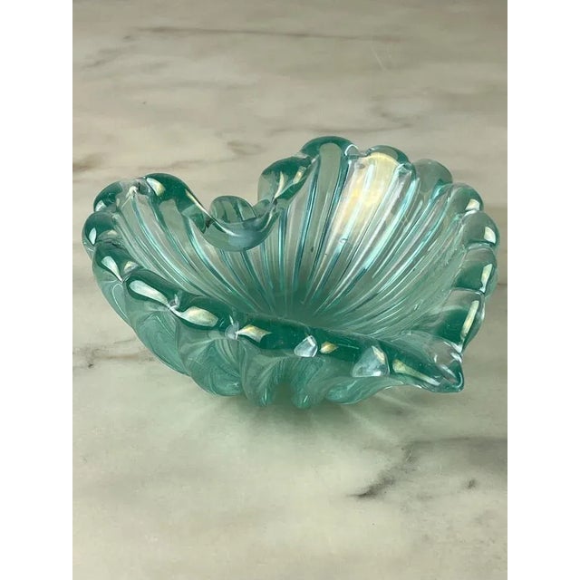 Murano Glass Ashtray attributed to Barovier & Toso, Italy, 1950s For Sale - Image 9 of 11
