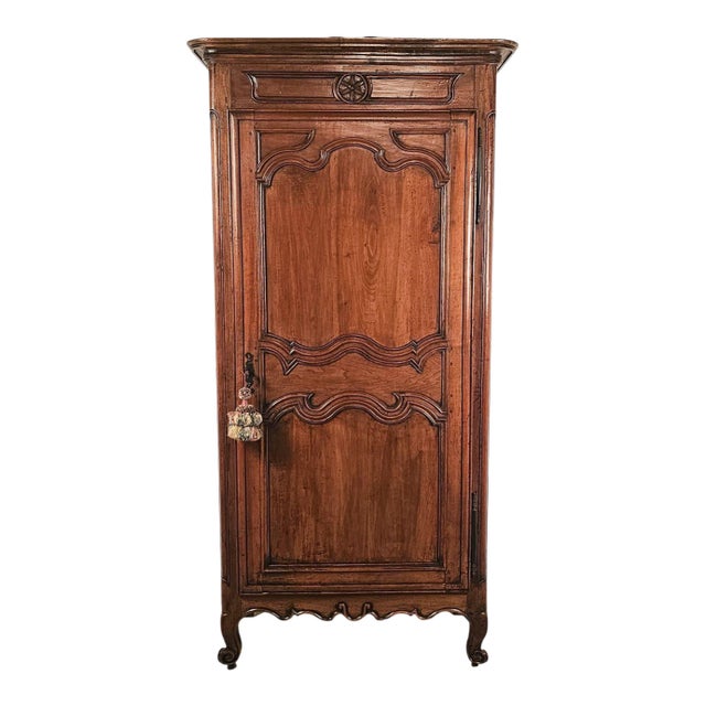 French Fruitwood Bonnetière, Early 19th Century For Sale