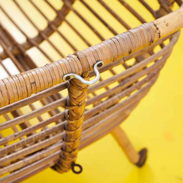 Vintage Bamboo Bed, 1960s For Sale - Image 3 of 7