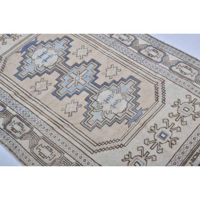 1960s Oriental Design Wool Antique Area Rug For Sale In Phoenix - Image 6 of 11