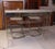 Chrome Mid Century Modern Chrome and Lucite Bar & 2 Bar Stools For Sale - Image 8 of 11