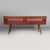 1930s Art Deco Italian Bench in Red Wood, 1930s For Sale - Image 5 of 18