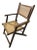 Mid-Century Grid Folding Chair For Sale