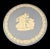 Wedgwood Vintage Wedgwood Pale Blue Jasperware Round Lidded Trinket Box For Sale - Image 4 of 7