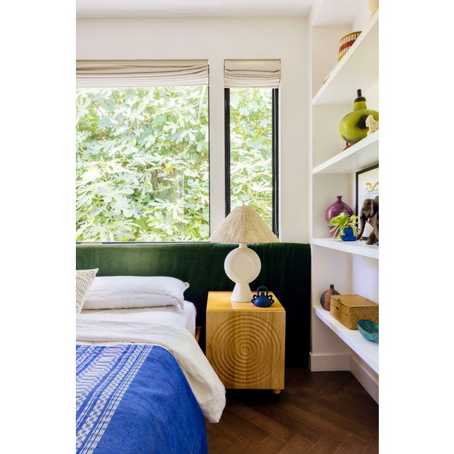 Mitzi Centella 18 in. 1 Light Table Lamp in Aged Brass and White Plaster Finish For Sale - Image 11 of 11