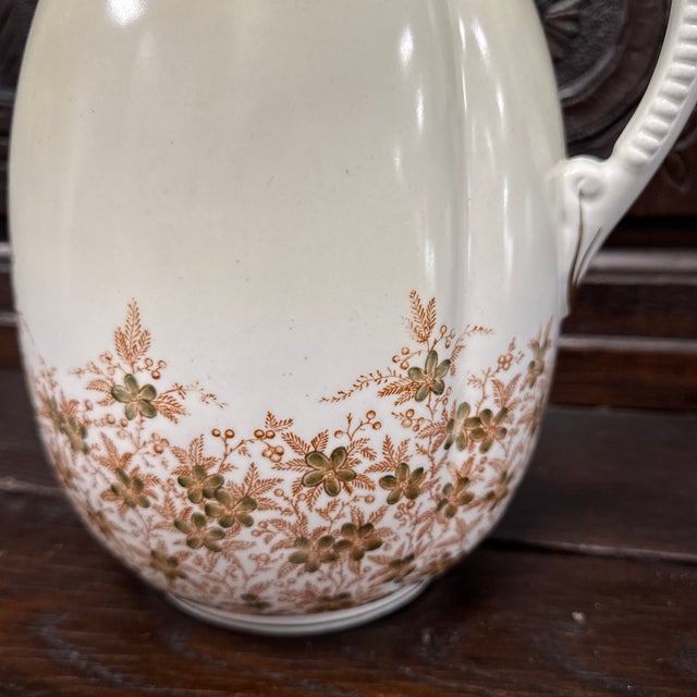 English Vintage John Maddock and Sons Pitcher For Sale - Image 3 of 7