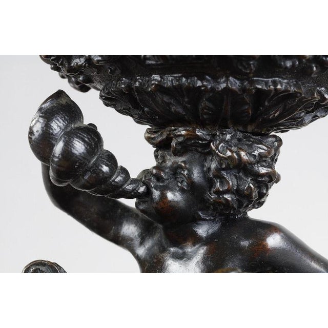 Renaissance Bronze Bowl by Antonio Pandiani Milan, 1870 For Sale - Image 6 of 15