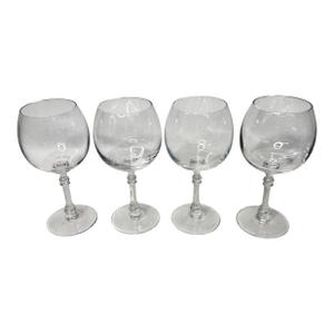 1990s Ralph Lauren Crystal Bedford Wine Glass- Set of 4