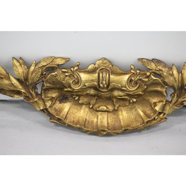 Rococo Gilt Bronze Furniture Pediments, 1890s, Set of 2 For Sale - Image 3 of 18