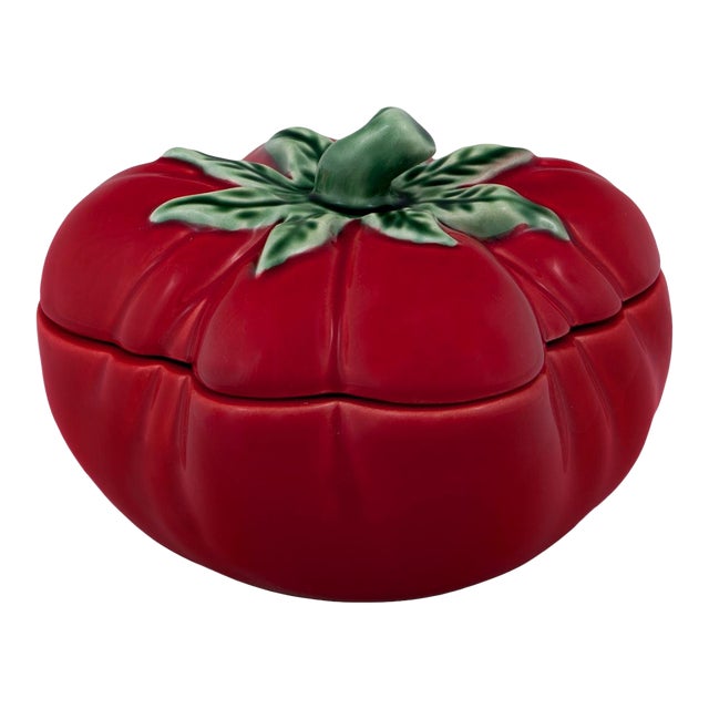 Bordallo Pinheiro Tomato Box, 20 oz For Sale