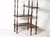 Wood Mahogany Corner Bookcase, France, 1940s For Sale - Image 7 of 15