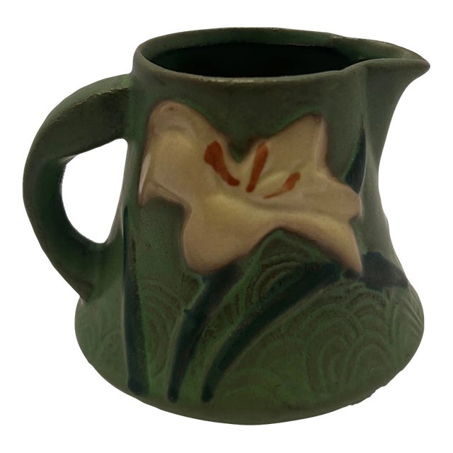 Vintage Roseville Pottery Creamer For Sale