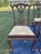 Brown Vintage Hi-End Hand-Carved Mahogany Dining Chairs- Set of 6 For Sale - Image 8 of 10