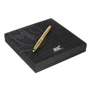 German Fountain Pen in Sterling Silver from Montblanc For Sale