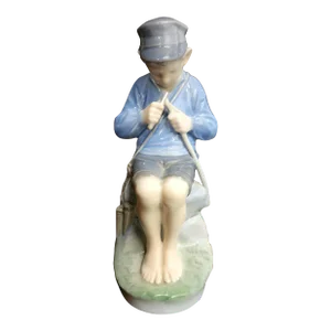 Royal Copenhagen Danish Hand-Painted Fine Porcelain Figurine