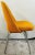 Eero Saarinen for Knoll MCM Tumeric Orange Uphostery Side Chair, a Pair For Sale - Image 11 of 12