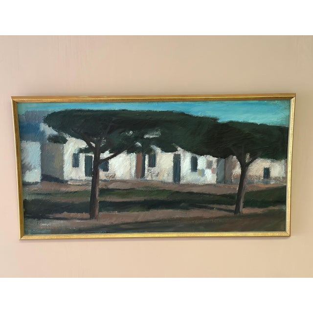 Helge Jean Ragnar, Tunisia, 1960s, Oil on Canvas, Framed For Sale - Image 15 of 16