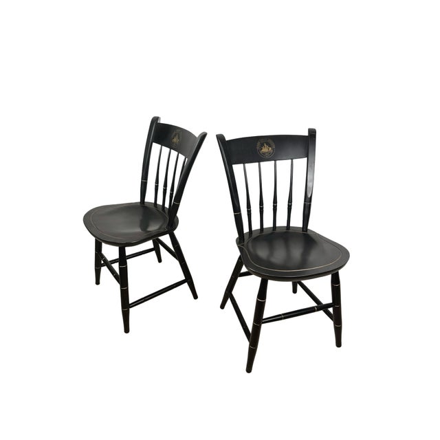Mid 20th Century Vintage Collegiate Windsor Chairs by Nichols & Stone, Made for Cedar Crest College For Sale - Image 5 of 14