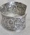 Sterling Silver Repoussé Cuff Bangle, Birmingham, 2009 For Sale - Image 6 of 18