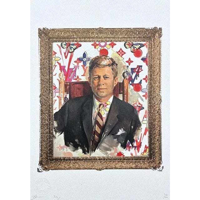 Death Nyc - John F. Kennedy and Louis Vuitton - Limited Edition With Certificate For Sale