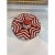 Modern Decorative Red & Navy Chevron Bowl & Lid For Sale - Image 4 of 9