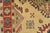 Kazak Rug 3’4” X 4’9” Beige Wool Tribal Hand-Knotted Oriental Carpet For Sale - Image 9 of 13