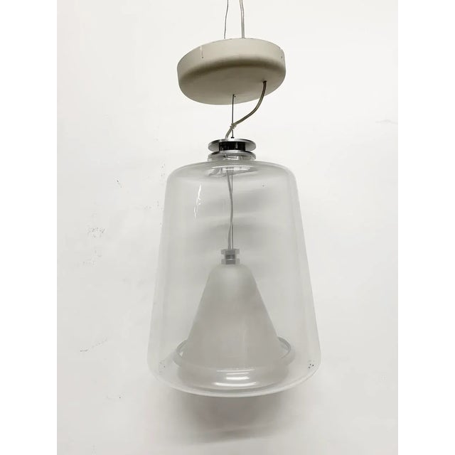1990s Marta Laudani & Marco Romanelli, Oluce, Hanging Lamps - a Pair For Sale In Los Angeles - Image 6 of 10