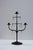 Glass Wrought Iron and Glass Candelabra by Erik Höglund, Sweden, 1960s For Sale - Image 7 of 7