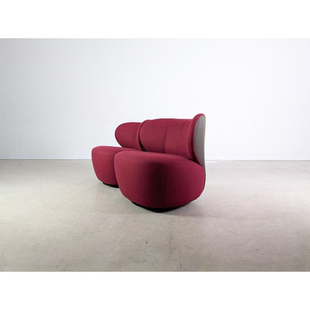 Armchair with Lilac Upholstery by Eoos for Walter Knoll For Sale - Image 5 of 11