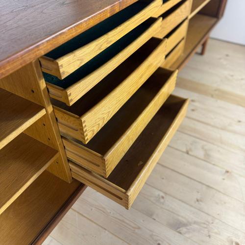 Teak Sideboard from Bernhard Pedersen & Son, Denmark, 1960s For Sale - Image 11 of 14