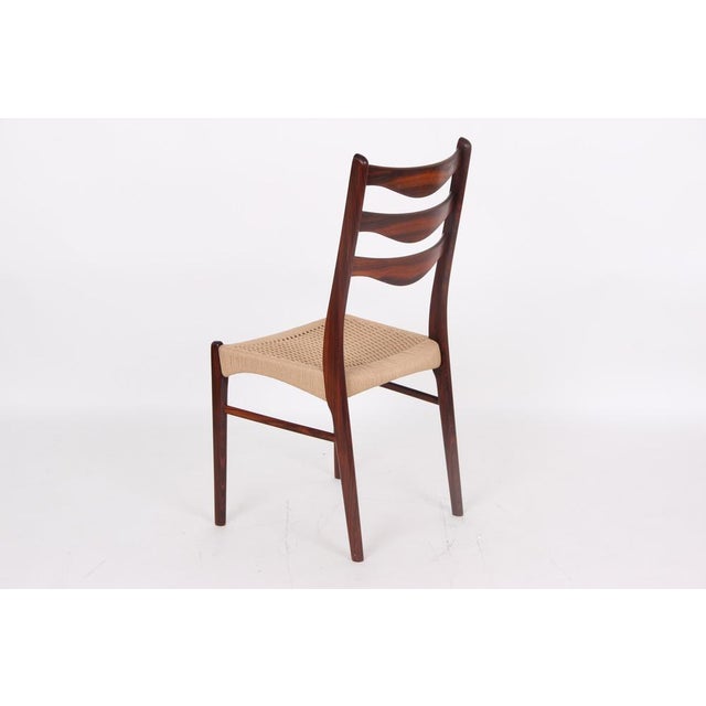 Dining Room Chairs in Rosewood by Arne Wahl Iversen, Denmark, 1970s, Set of 4 For Sale - Image 18 of 18