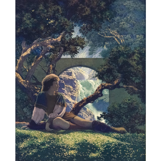 1925 Maxfield Parrish Lithograph "The Knave" For Sale