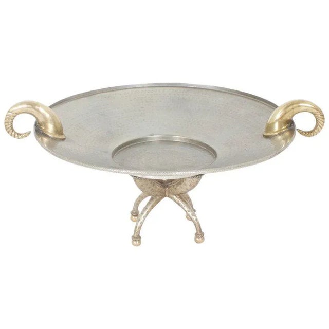 Modern Silver and Brass Bowl For Sale - Image 9 of 9