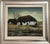 Zlatko Huzjak, Landscape Composition, 1980s, Oil Painting on Glass, Framed For Sale - Image 8 of 8