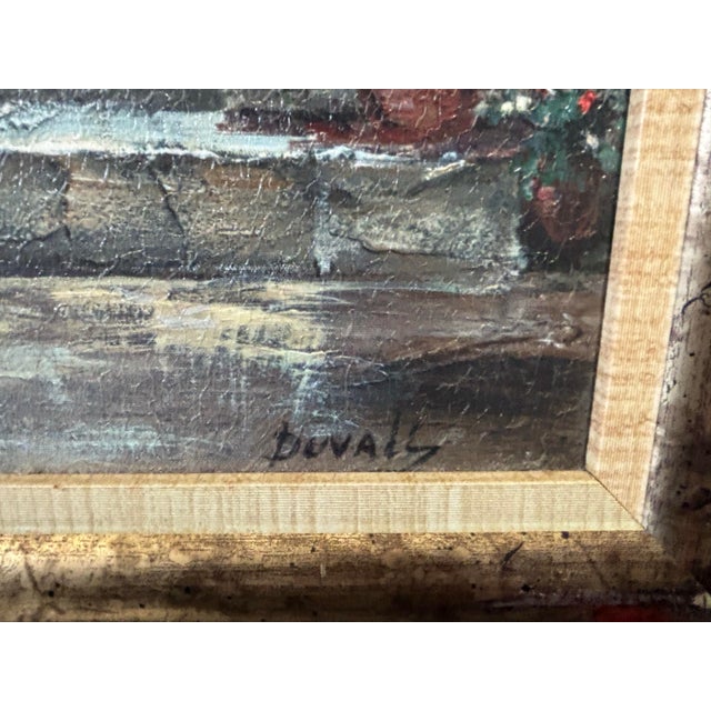 Late 20th Century Casafina Oil Painting Reproduction by Roger Duvall For Sale - Image 5 of 8