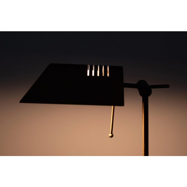 Vintage German Bronze Floor Lamp from Steinhauer, 1980s For Sale - Image 13 of 14