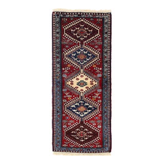 Pasargad DC Fine Hand Knotted Yalameh Runner Rug For Sale