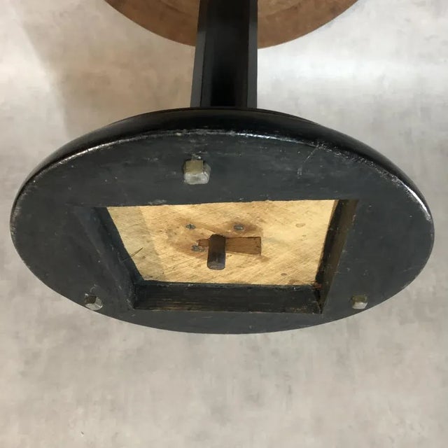 Wood Art Deco Rosewood Side Table, 1940s For Sale - Image 7 of 9