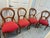 19th Century Victorian Carved Chairs Set of Four For Sale In Detroit - Image 6 of 9