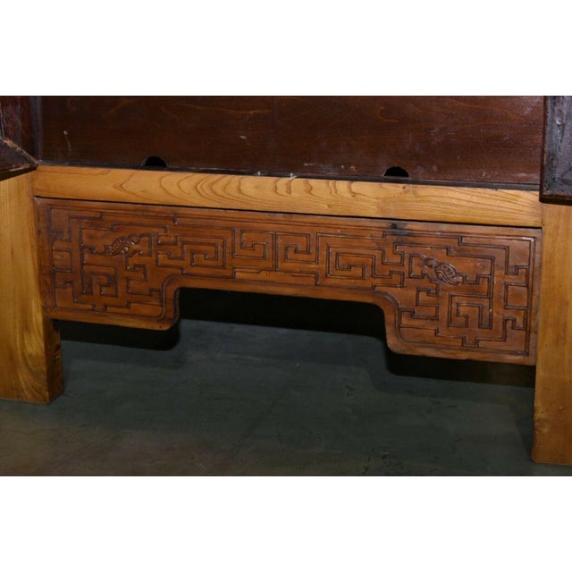 19th Century Ming Style Chinese Cabinets or Armoires - a Pair For Sale - Image 11 of 12