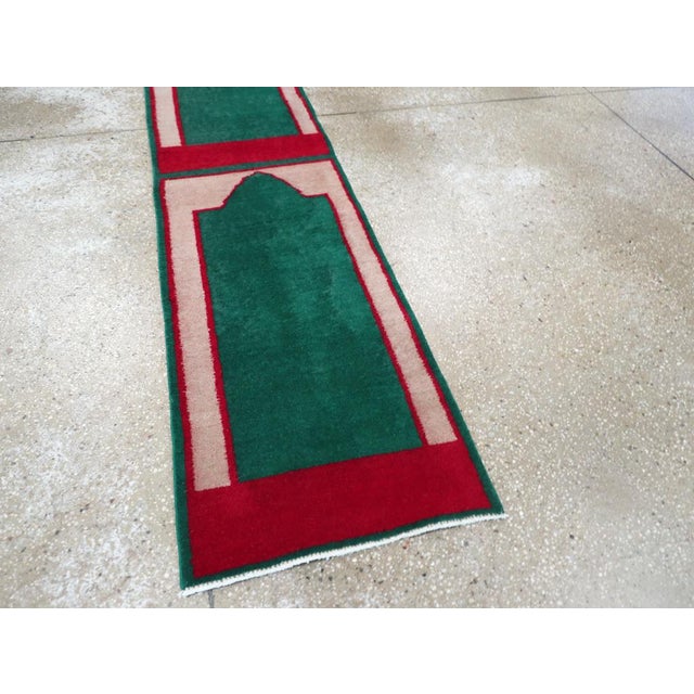 Galerie Shabab Collection Mid-20th Century Turkish Anatolian Small Runners For Sale - Image 9 of 17