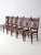 Antique Press Back Dining Chairs Set of 4 For Sale - Image 4 of 16