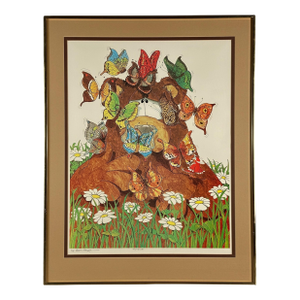 Robert Marble (American, 1946-), "Patience", 1976, Signed Artist Proof